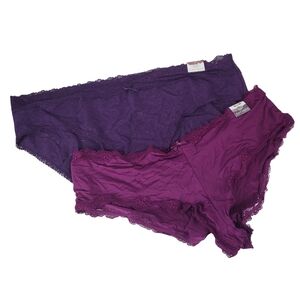 Cacique Panties Cheeky and Stretch Lace Hipster Size 26/28